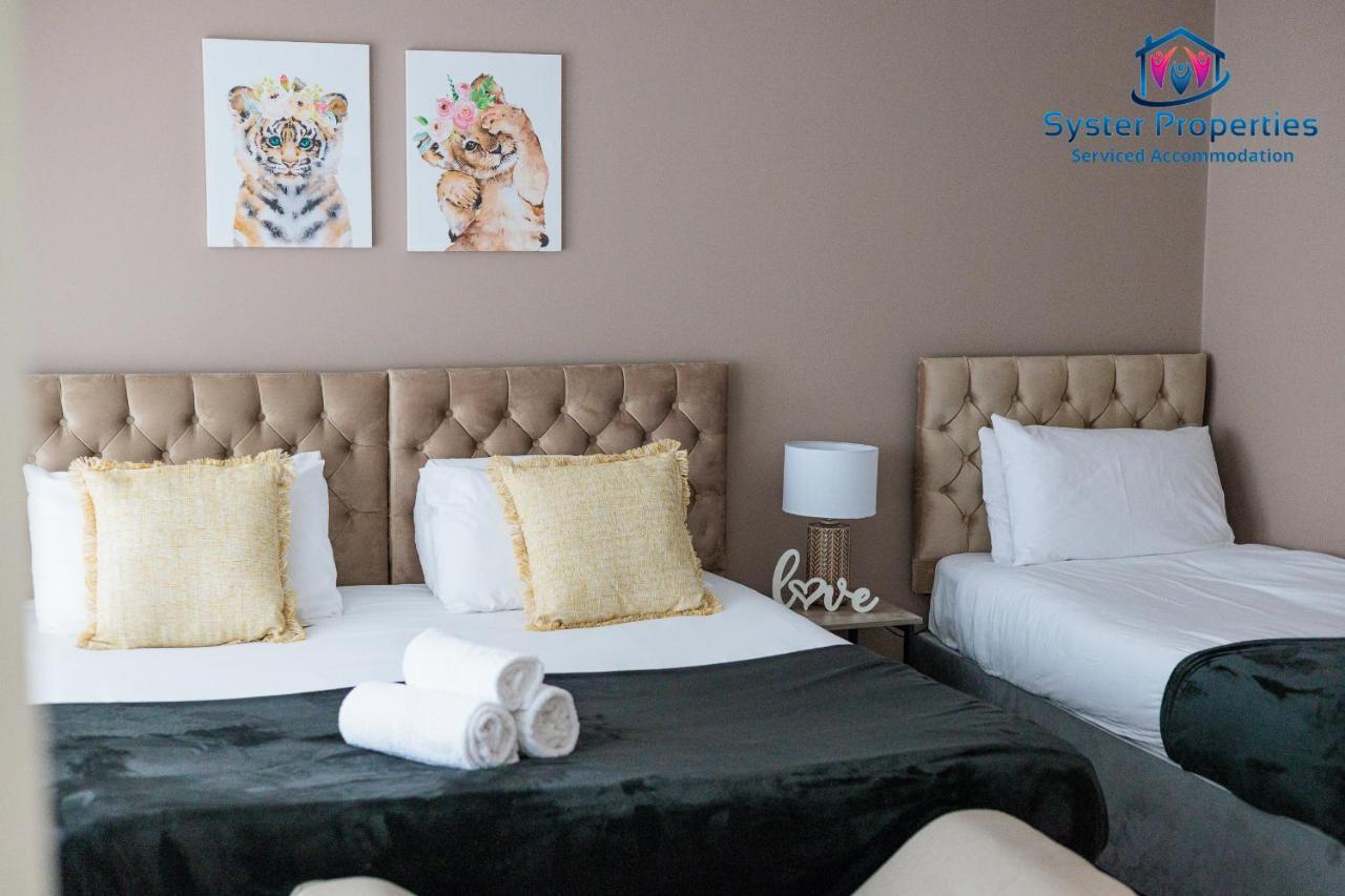 Syster Properties Serviced Accommodation Leicester 5 Bedroom House Glen View Extérieur photo