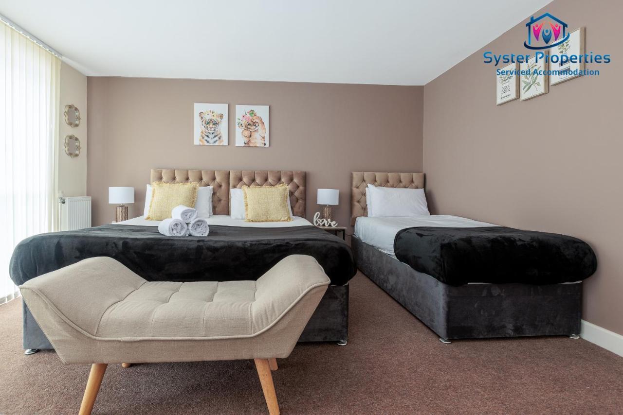 Syster Properties Serviced Accommodation Leicester 5 Bedroom House Glen View Extérieur photo